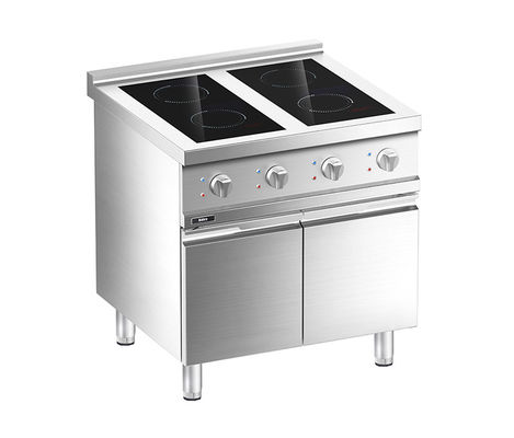 গুণ  Floor Western Induction Four-zone Cooking Range with Cabinet কারখানা